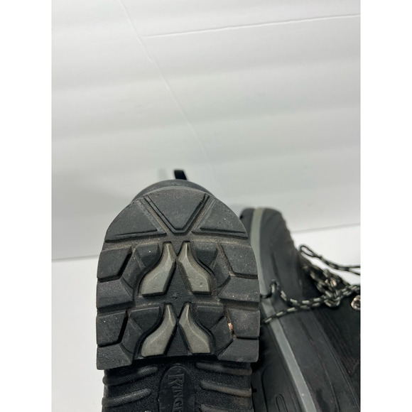 Ranger Mens Duck Boots Black Textile Lace Up Thermolite Insulated Mid-calf 9 - Picture 5 of 7